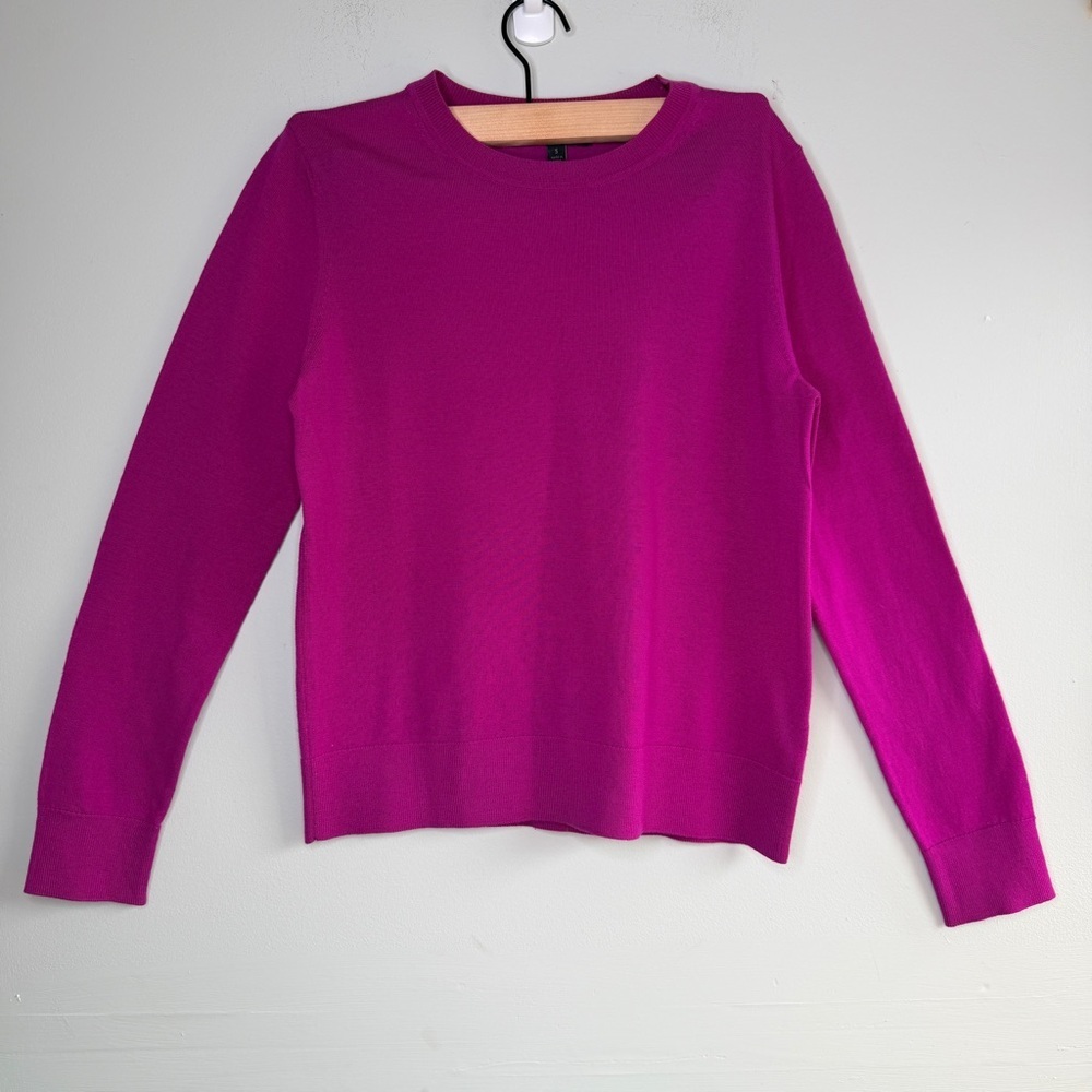 Banana Republic Women’s Sweater Pullover Merino Wool fucsia/pink size S
